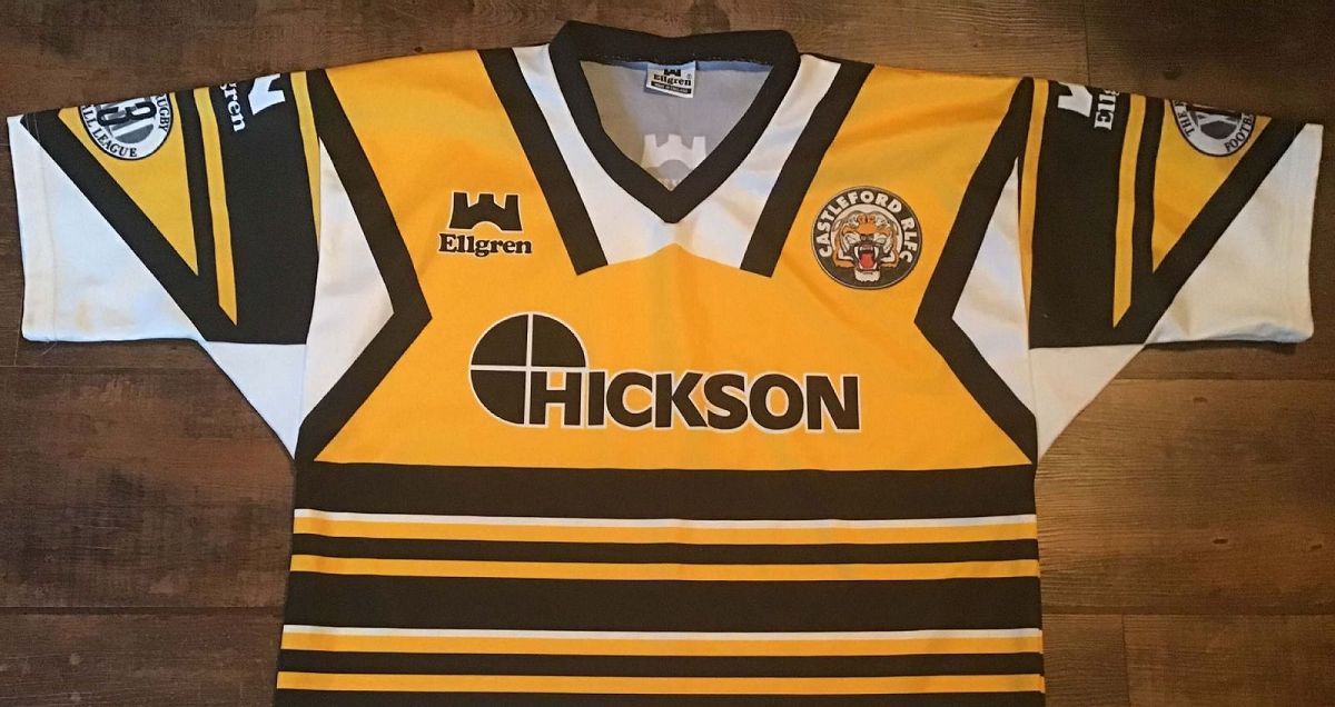 castleford rugby shirts